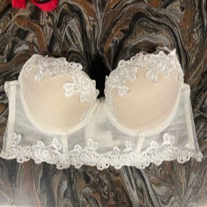 White sexy with straps Daisy Fuentes